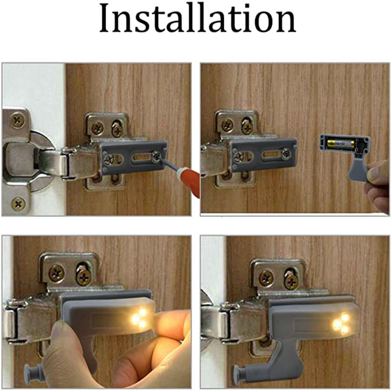 Φωτίστε τις ντουλάπες σας αυτόματα με απλότητα