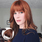 Clip-in fringe for an instantly transformed look 