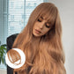 Clip-in fringe for an instantly transformed look 